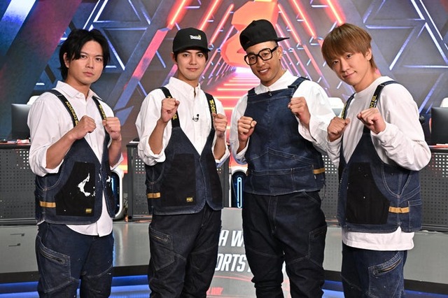加藤シゲアキ、片寄涼太、関口メンディー、小山慶一郎（C）TBS
