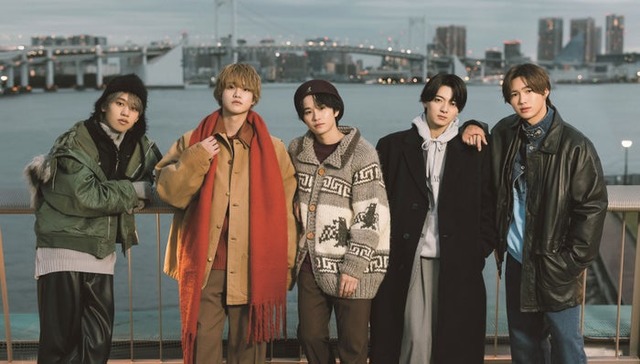 Lil かんさい（左から）當間琉巧、大西風雅、嶋崎斗亜、西村拓哉、岡崎彪太郎（画像提供：小学館）