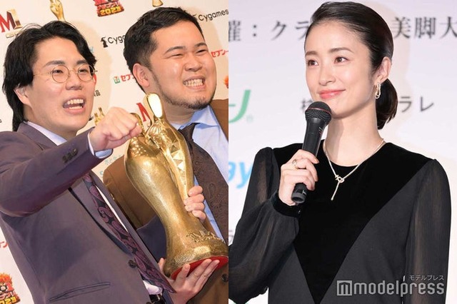 （左から）高比良くるま、松井ケムリ、上戸彩（C）モデルプレス