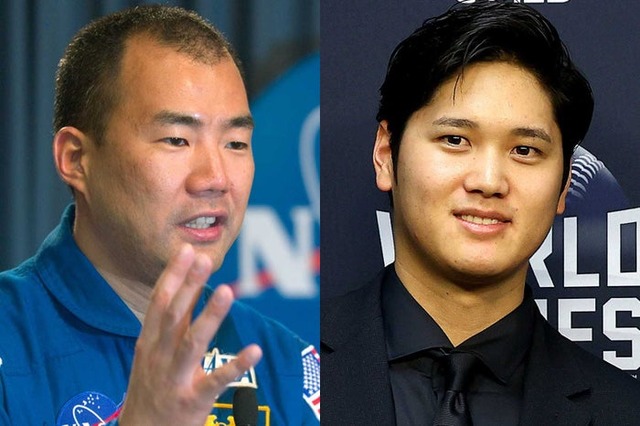 野口聡一氏、大谷翔平選手／Photo by Getty Images