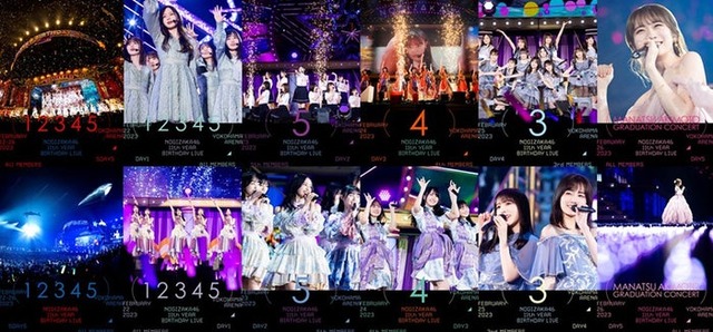 乃木坂46「11th YEAR BIRTHDAY LIVE」Blu-ray＆DVD（提供写真）