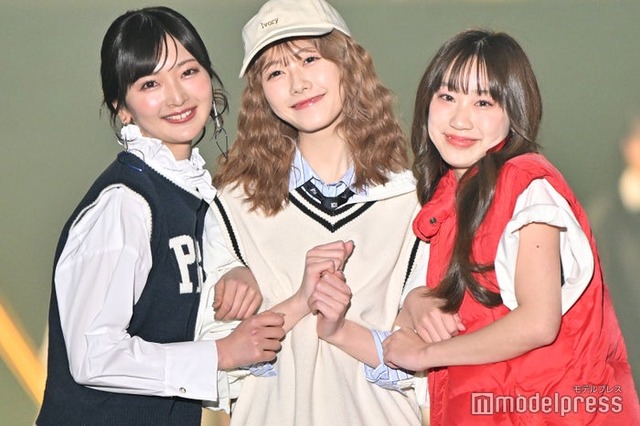 宮本李菜、千葉恵里、松本さらさ （C）モデルプレス