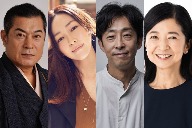 （左から）松平健、麻生久美子、北村有起哉、宮崎美子（提供写真）