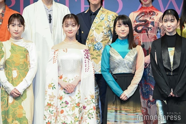 「千と千尋の神隠し」の製作発表会見に出席した川栄李奈、橋本環奈、上白石萌音、福地桃子（C）モデルプレス