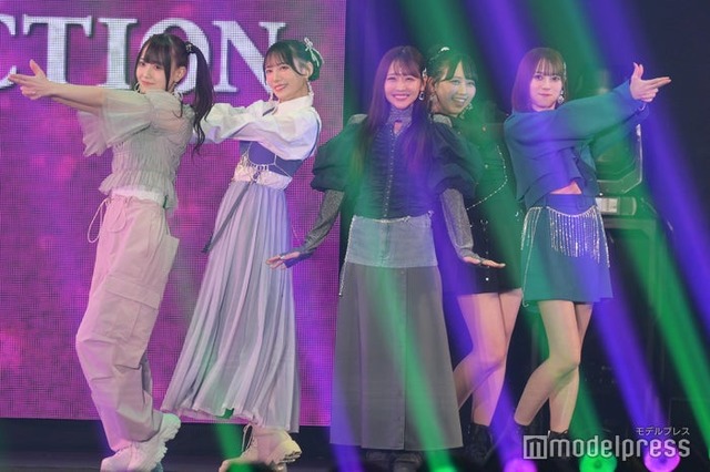 松本ももな、鈴木瞳美、櫻井優衣、松本かれん、橋本桃呼「推しの子」ステージより（C）モデルプレス