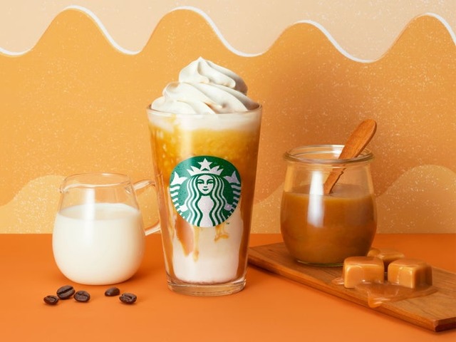 キャラメリー ミルクコーヒー フラペチーノ／提供画像