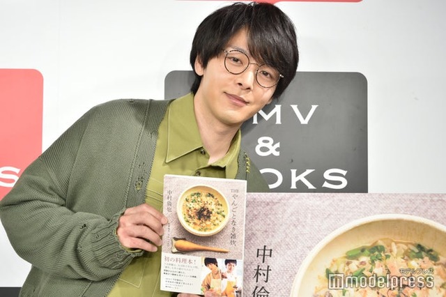 「THE やんごとなき雑炊」発売記念イベントに登壇した中村倫也（C）モデルプレス