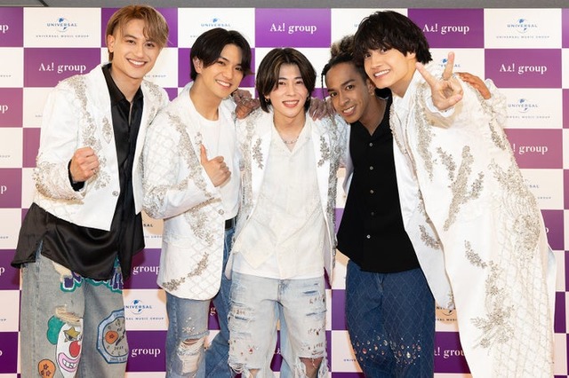 Aぇ! group（左から）小島健、正門良規、末澤誠也、草間リチャード敬太、佐野晶哉（提供写真）