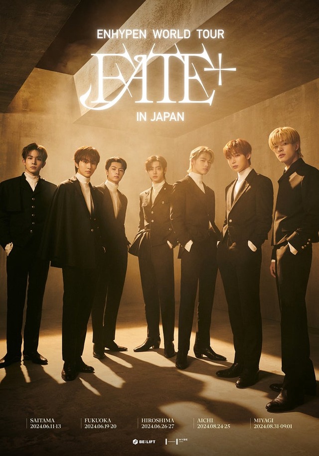 「ENHYPEN WORLD TOUR ‘FATE PLUS’ IN JAPAN」（P）＆（C）BELIFT LAB Inc.
