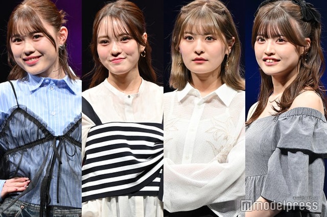 香田リンさん、粕谷亜理紗さん、入山七菜さん、森田莉緒さん（C）モデルプレス