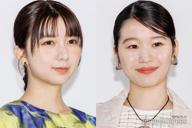 「滅相も無い」完成披露トークイベントに登場した上白石萌歌、森田想（C）モデルプレス