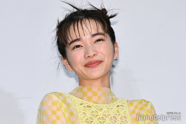 「不死身ラヴァーズ」完成披露試写会に出席した見上愛（C）モデルプレス