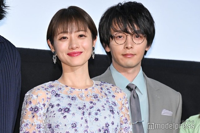 映画「ミッシング」完成披露試写会に登壇した石原さとみ、中村倫也（C）モデルプレス