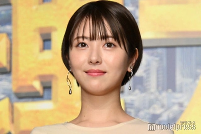 「もしも徳川家康が総理大臣になったら」製作報告会に出席した浜辺美波（C）モデルプレス