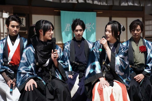 前田拳太郎、奥智哉「君とゆきて咲く～新選組青春録～」記者会見より（C）テレビ朝日