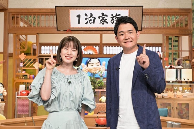 弘中綾香アナウンサー、ノブ（C）テレビ朝日