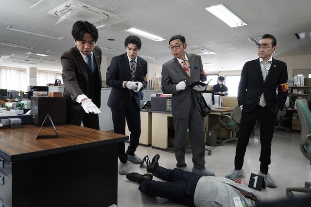 井ノ原快彦、山田裕貴、田口浩正、吹越満「特捜9 season7」第6話より（C）テレビ朝日