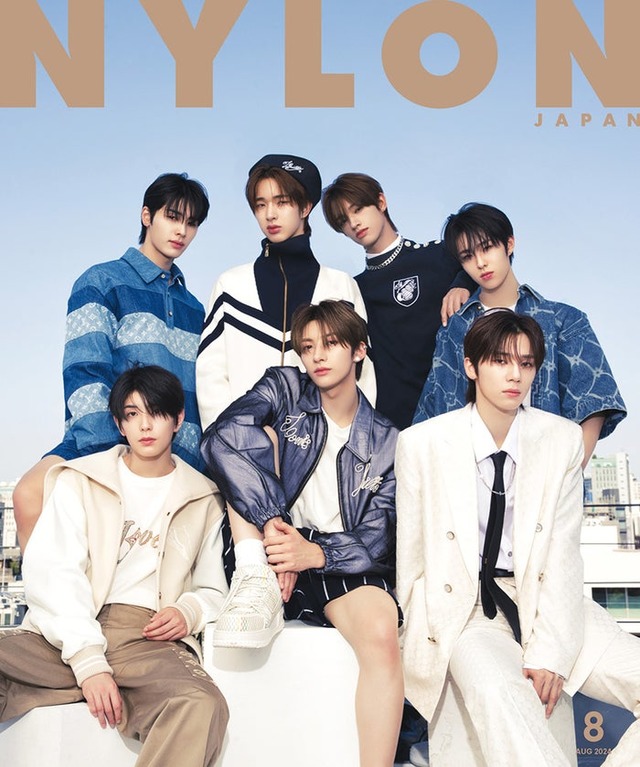 「NYLON JAPAN」8月号（カムエル、6月28日発売）表紙：NEXZ（C）NYLON JAPAN