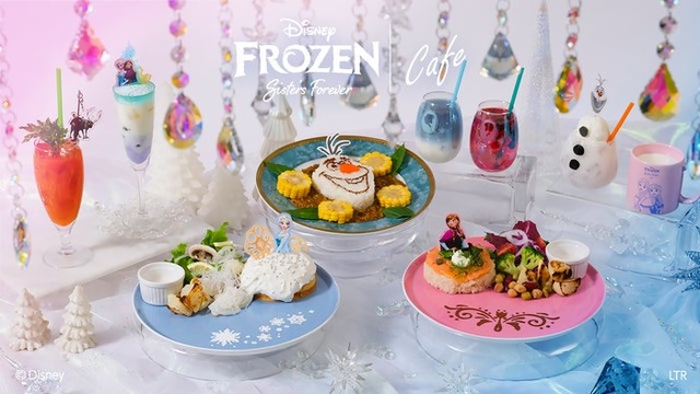 『アナと雪の女王』OH MY CAFE（C）Disney