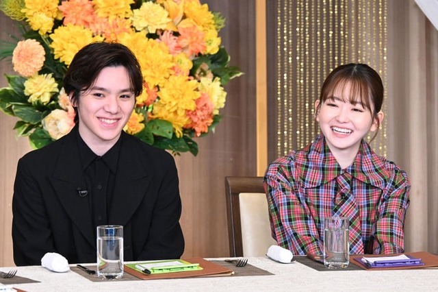 宇野昌磨、山田杏奈（C）日本テレビ