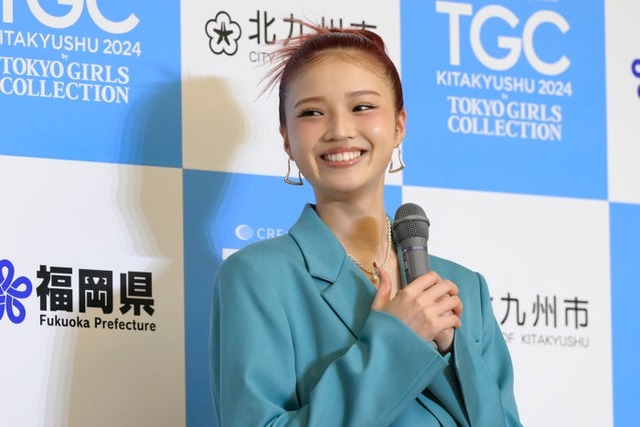 せいら「CREATEs presents TGC 北九州 2024 記者発表会」より（提供写真）