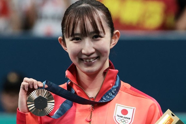 早田ひな選手／photo by Getty Images