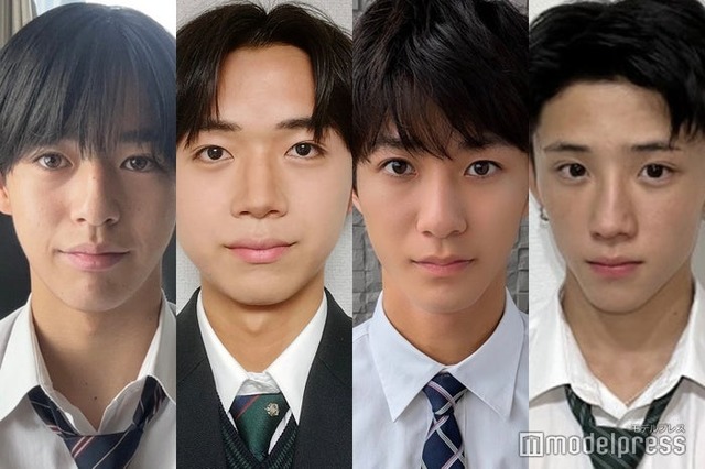 「男子高生ミスターコン2024」関東エリア暫定上位4人