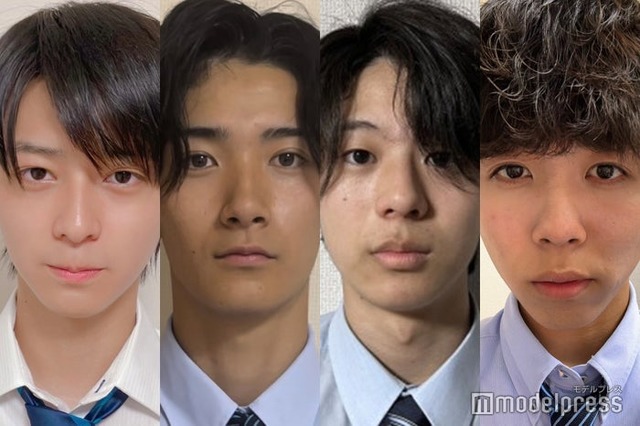 「男子高生ミスターコン2024」関西エリア暫定上位4人