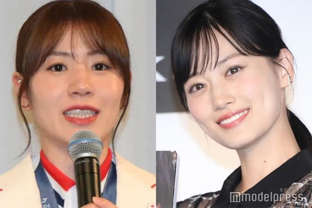 志田千陽選手、山下美月（C）モデルプレス