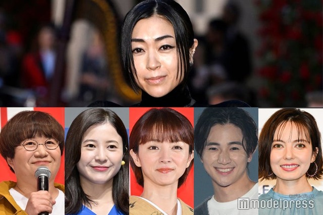 宇多田ヒカル／Photo by Getty Images、近藤春菜、吉高由里子、満島ひかり、木戸大聖、ベッキー（C）モデルプレス