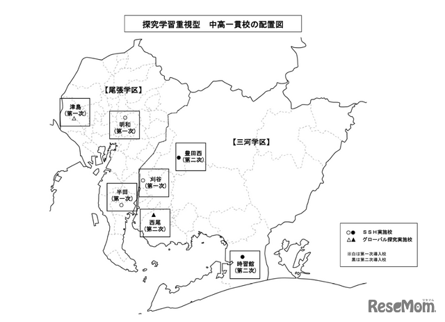 「探究学習重視型」の中高一貫校