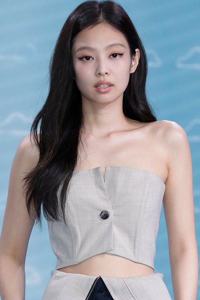 ロングヘアのJENNIE（ジェニー）／Photo by Getty Images