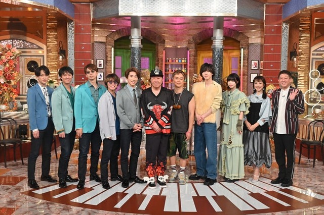 SUPER EIGHT、古田新太、ヒャダイン、道枝駿佑、あの、川田裕美、高橋茂雄（C）テレビ朝日