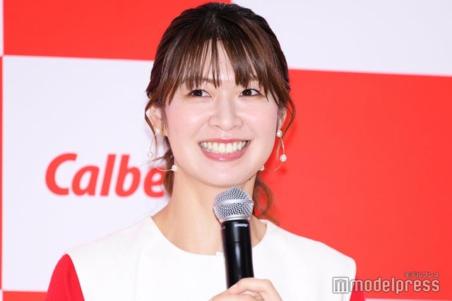 発表会に出席した木村沙織（C）モデルプレス