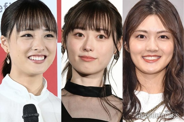 大友花恋、福原遥、水谷果穂（C）モデルプレス