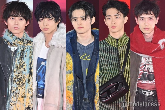 水沢林太郎、鈴木仁、鈴鹿央士、野村康太、守屋光治（C）モデルプレス