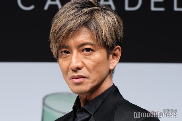 「CANADEL」ブランドキャラクター就任＆新CM発表会に出席した木村拓哉（C）モデルプレス