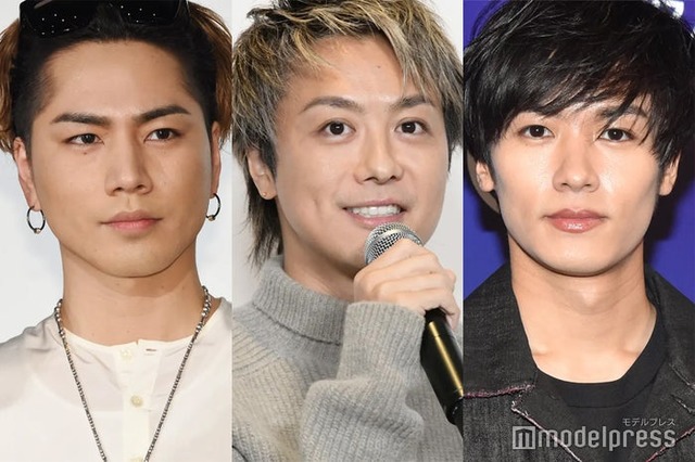 登坂広臣、EXILE TAKAHIRO、川村壱馬 （C）モデルプレス