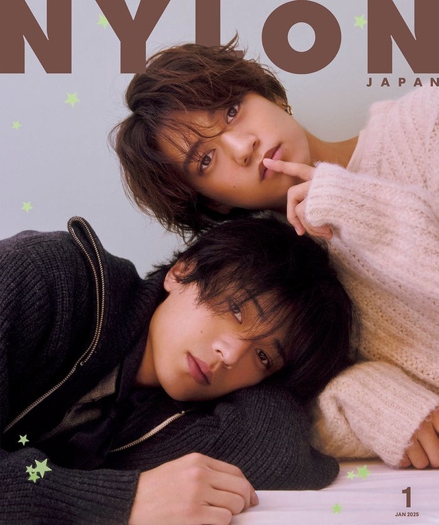 「NYLON JAPAN」1月号（カエルム／2024年11月28日発売）表紙：King ＆ Prince（C）NYLON JAPAN