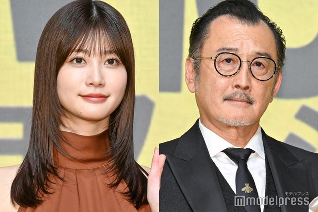 生見愛瑠、吉田鋼太郎（C）モデルプレス