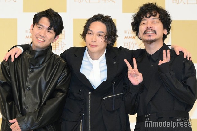 Omoinotake（左から）冨田洋之進、藤井レオ、福島智朗（C）モデルプレス