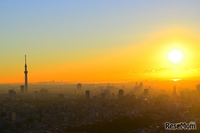 初日の出のようす（2021年）