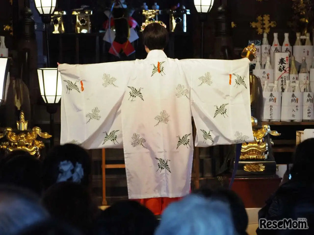 牛嶋神社で昇殿参拝・厄除祈願