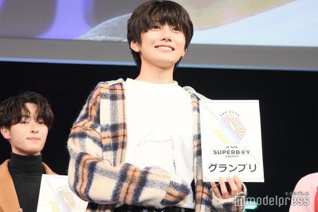 「第37回ジュノン・スーパーボーイ・コンテスト」グランプリに輝いた佐藤倖斗さん（C）モデルプレス