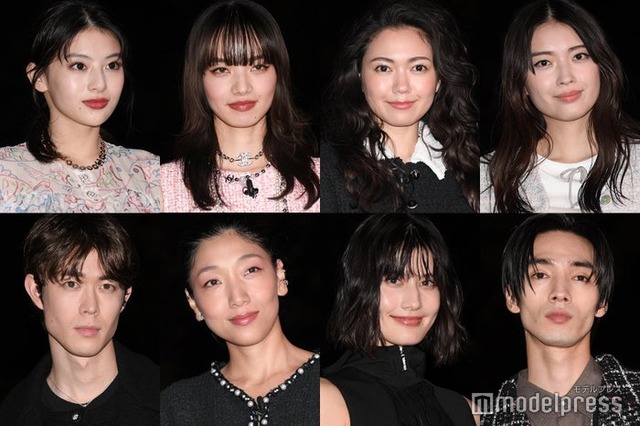 （上段左から）出口夏希、小松菜奈、二階堂ふみ、茅島みずき（下段左から）宮沢氷魚、安藤サクラ、橋本愛、清水尋也（C）モデルプレス