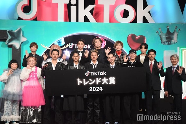 「TikTokトレンド大賞2024」受賞者（C）モデルプレス