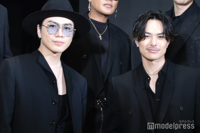 三代目 J SOUL BROTHERS EXHIBITION「JSB3 CLASS」記者会見に出席したOMI、今市隆二（C）モデルプレス