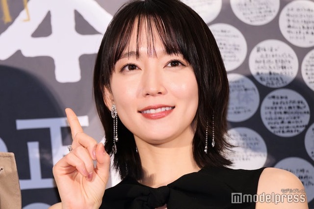 映画「正体」大ヒット御礼舞台挨拶に出席した吉岡里帆（C）モデルプレス