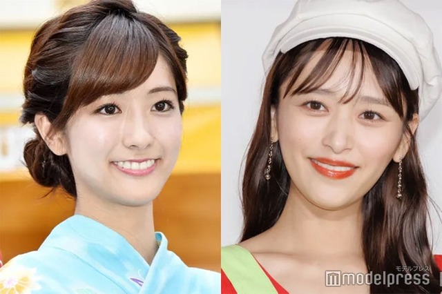田村真子アナ、近藤千尋（C）モデルプレス