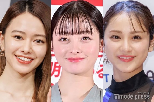 山本舞香、橋本環奈、平祐奈（C）モデルプレス